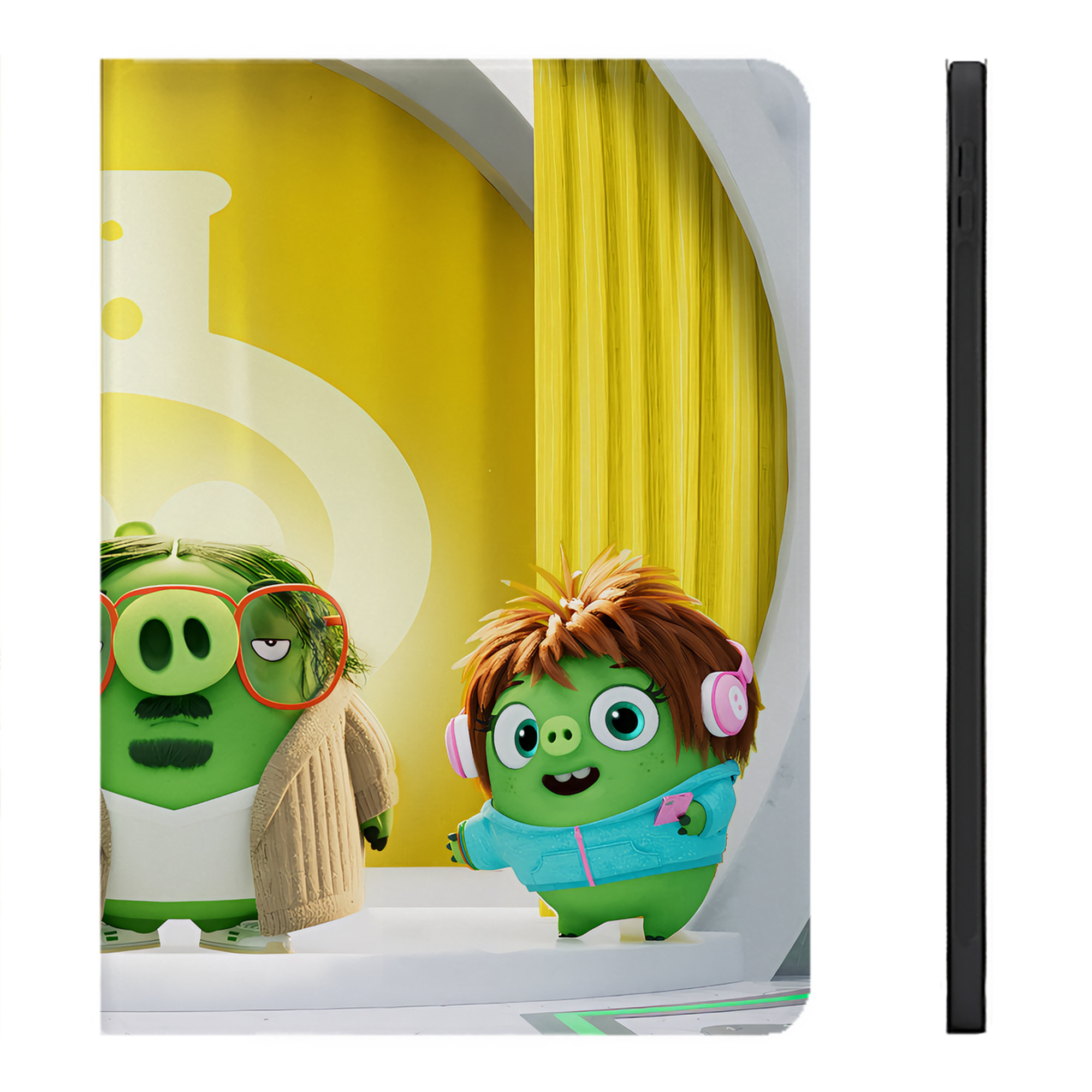 （画像用） Angry Birds アングリーバード IPadケース ペンホルダー付き ブックスタイルデザイン